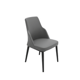 Lucian Luxury Leather Office Dining Room Side Chair - Gavisco Office Furniture